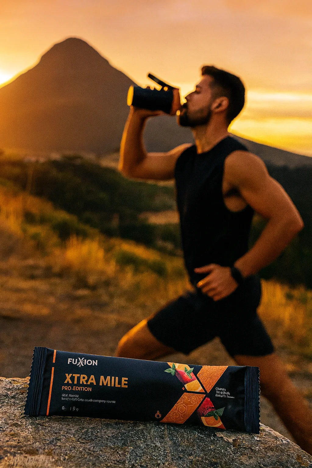 Xtra Mile: Energía sostenida para cuerpo y mente sin cafeína artificial 